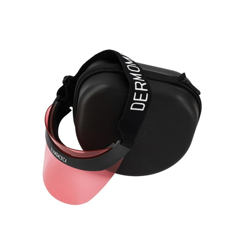 UV CAP Transparent Pink Visor