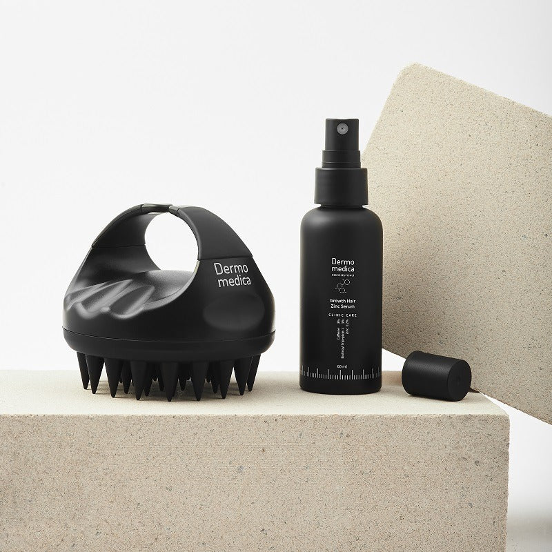 Growth Hair Zinc Serum + Scalp Massager
